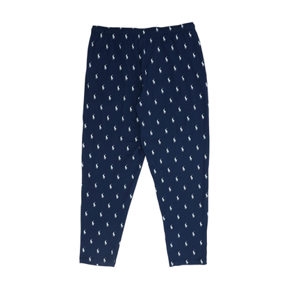 Navy Print Pajama Bottom
