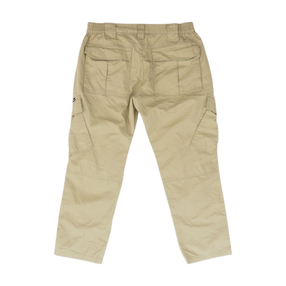 Khaki Straight Pants