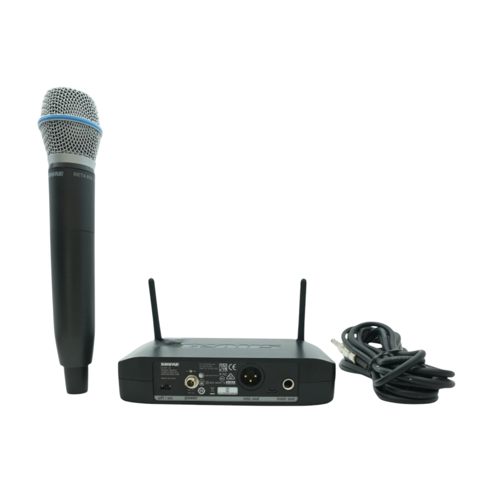GLDX2 Handheld Transmitter With GLXD4 Wireless Receiver Microphone