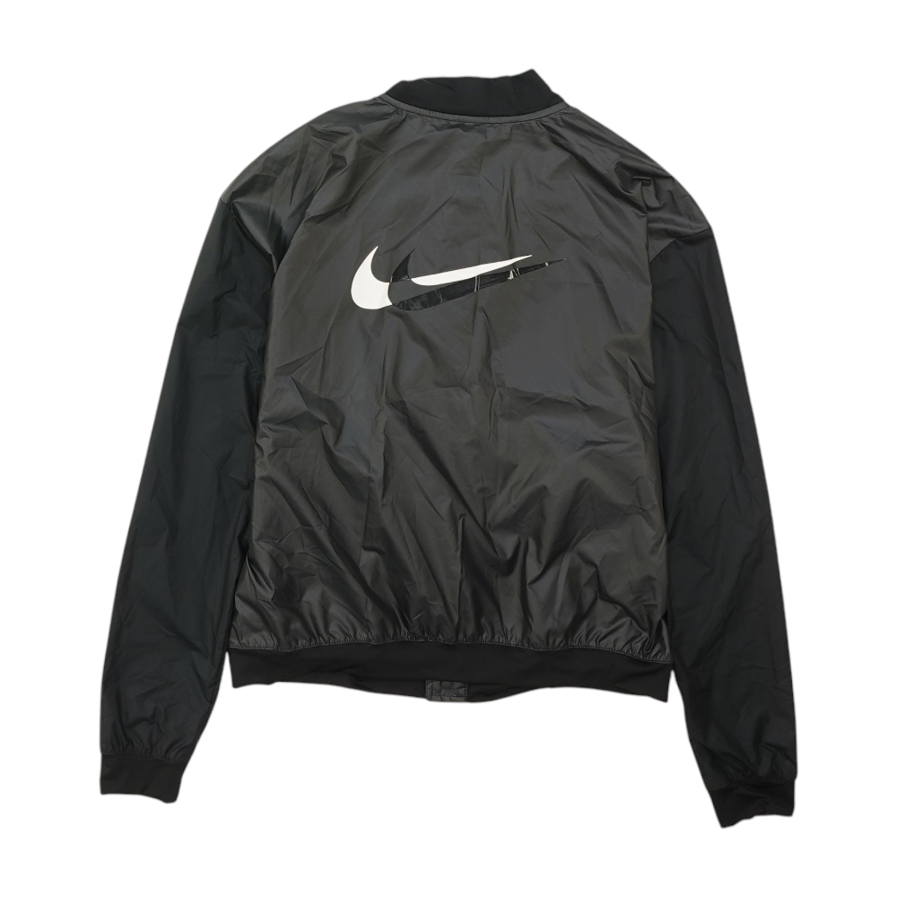 Black Solid Active Jacket