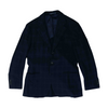 Navy Plaid Sport Coat