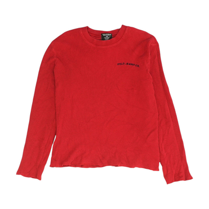 Red Knit T-Shirt