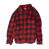 Red Check Flannel Button Down