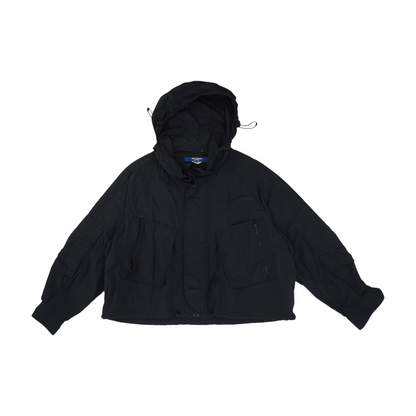 Navy Comme Des Garcons Nylon Ripstop Jacket