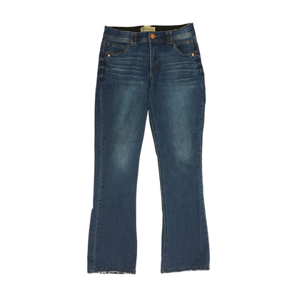 Blue Bootcut Jeans
