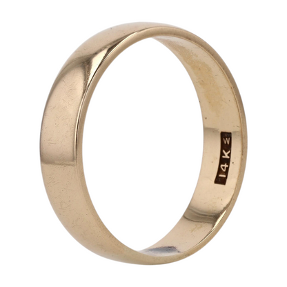 14K Yellow Gold Band