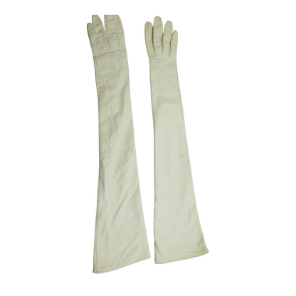 Ivory Leather Gloves
