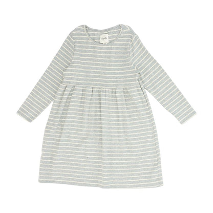 Gray Striped Dress