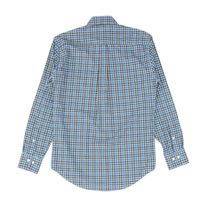 Multi Plaid Long Sleeve Button Down