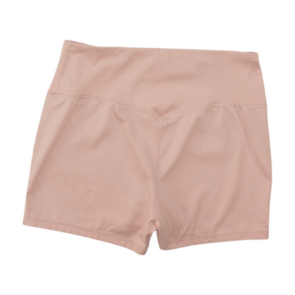 Pink Solid Active Shorts