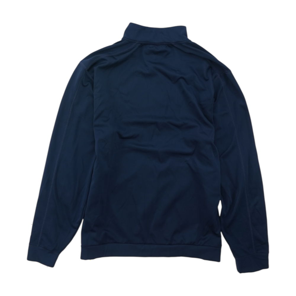 Navy Solid Active Jacket