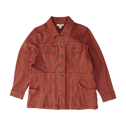 Red Plus Solid Jacket