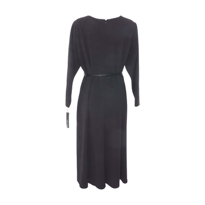 Black Plus Midi Dress