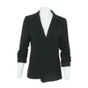 Black Solid Blazer