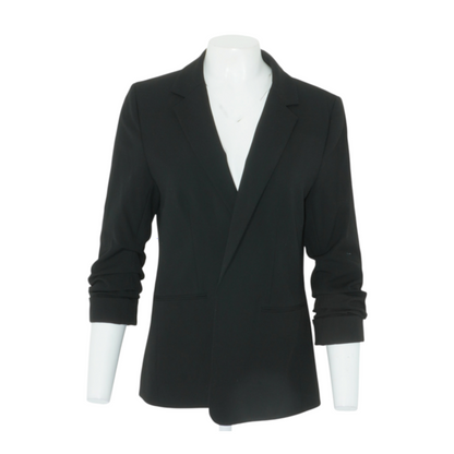 Black Solid Blazer
