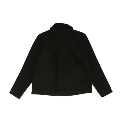 Black Solid Jacket