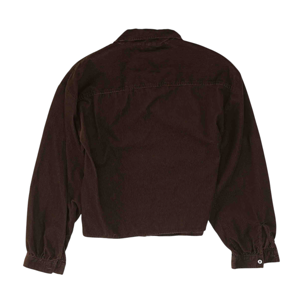 Brown Solid Jacket
