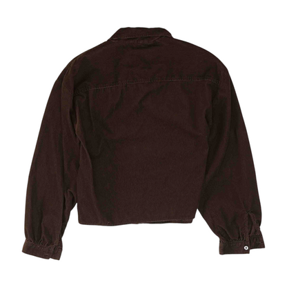 Brown Solid Jacket