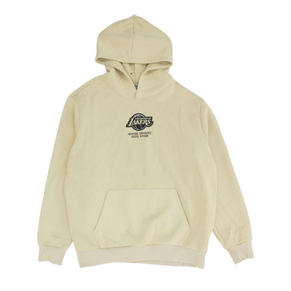 Tan Los Angeles Lakers Solid Hoodie Pullover