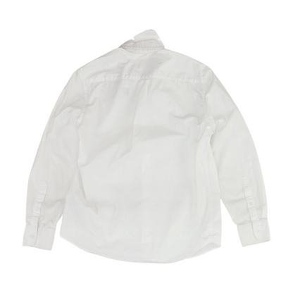 White Long Sleeve Button Down