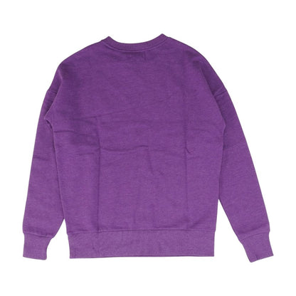 Purple Solid Sweatshirt