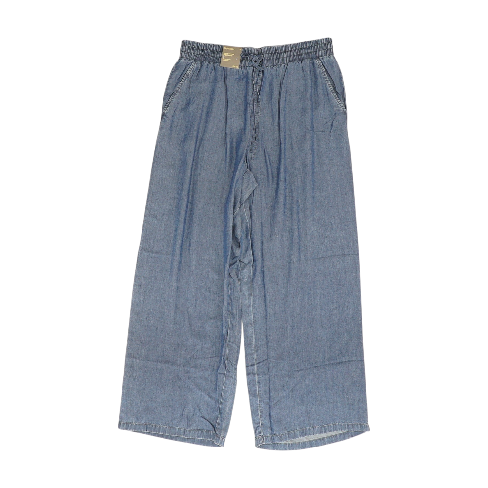 Blue Wide Leg Pants