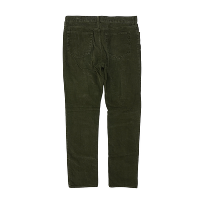 Green Straight Pants