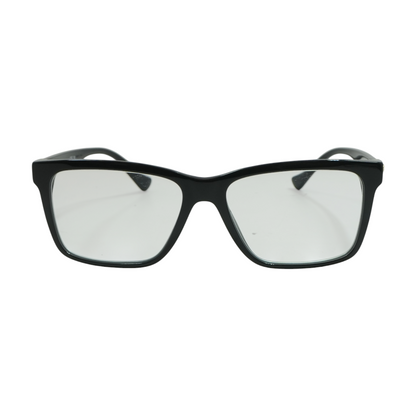 Black Square Prescription Eyewear