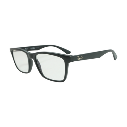 Black RB 7025 Rectangle Prescription Eyewear
