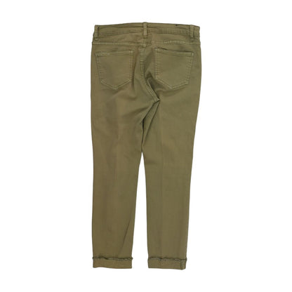 Olive Solid Jeans