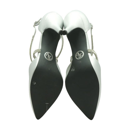 Silver Pump Heels