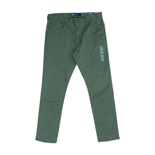 Green Slim Pants