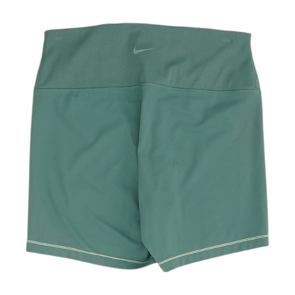 Green Solid Active Shorts