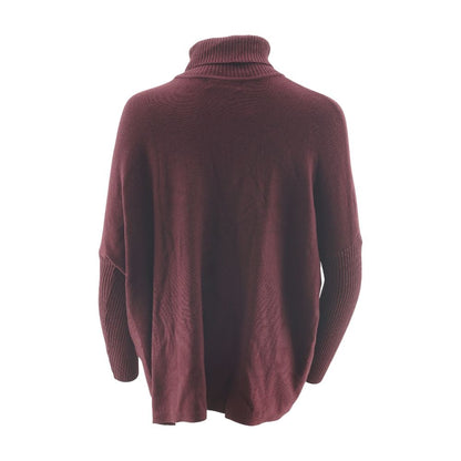 Maroon Turtleneck Sweater
