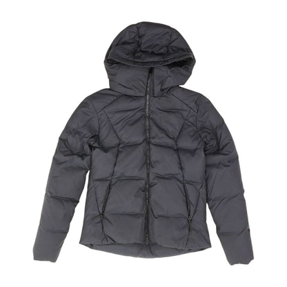 Navy Solid Puffer Jacket