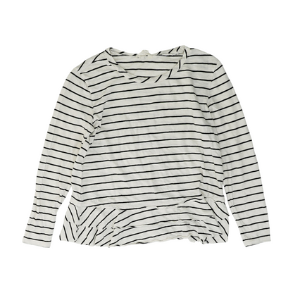 White Striped Blouse