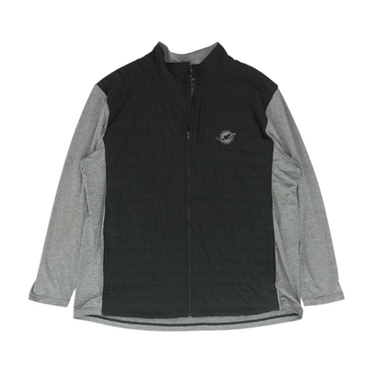 Black Miami Dolphins Color Block Jacket