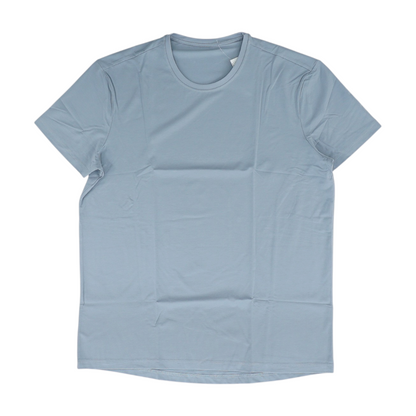 Blue Solid Active T-Shirt