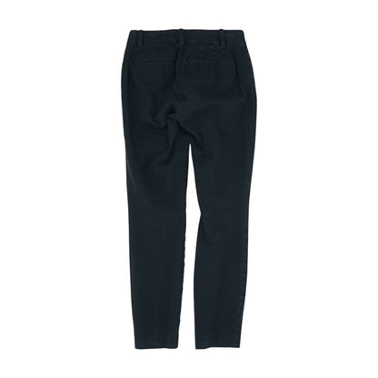 Black Solid Chino Pants