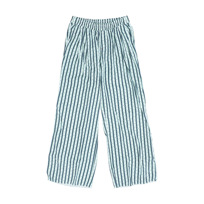 Blue Striped Pajama Bottom