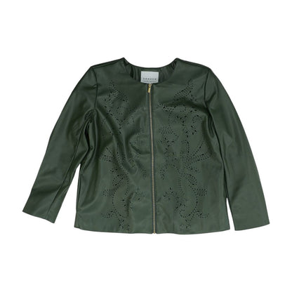 Green Eyelet Jacket