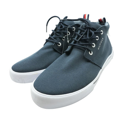 Radio Chukka Navy High Top Athletic Shoes