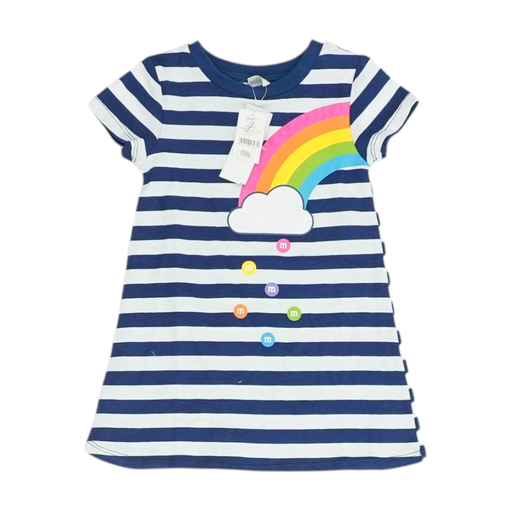 M&M's Navy Striped Dress – Image 1
