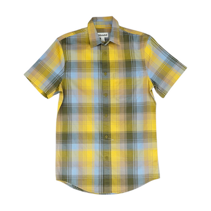 Multi Plaid Short Sleeve Button Down
