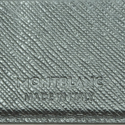 Black Sartorial Trio 4CC Leather Card Holder