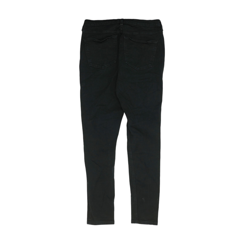 Black Tapered Jeans