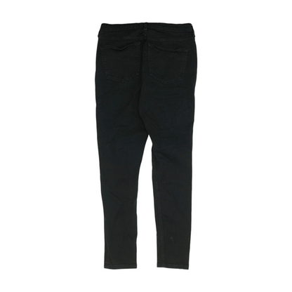 Black Tapered Jeans