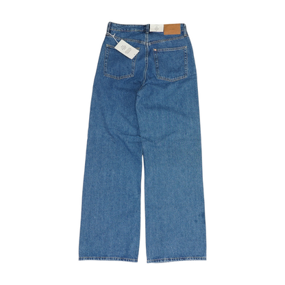 Blue Wide Leg Jeans