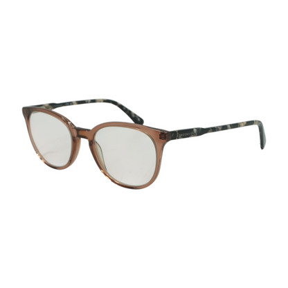 Brown LO2608 Round Prescription Eyewear