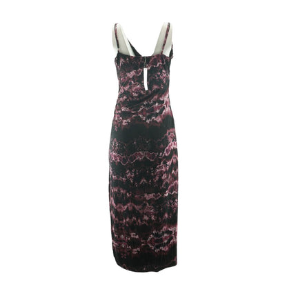 Black Tie Dye Maxi Dress